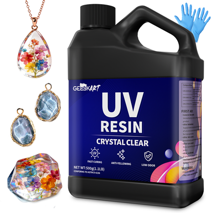 GEEEKART UV Resin Kit
