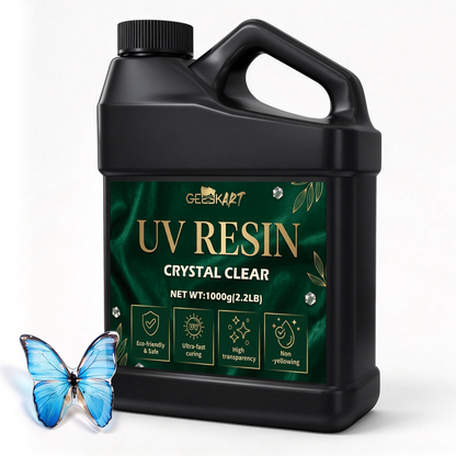 GEEEKART Fast Curing UV Resin (1000g/2000g)