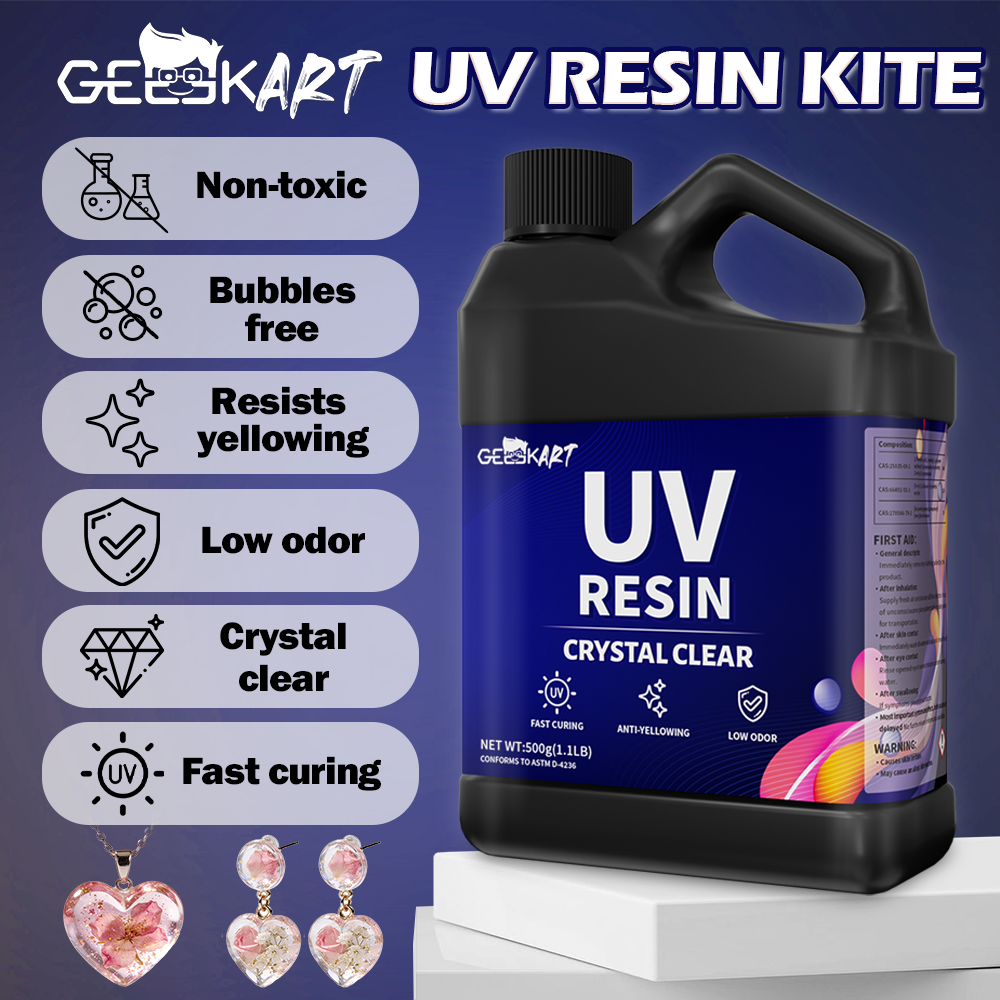 GEEEKART UV Resin Kit