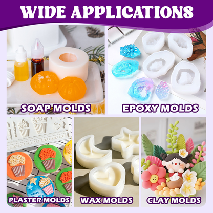 GEEEKART Liquid Silicone Mold Making Kit