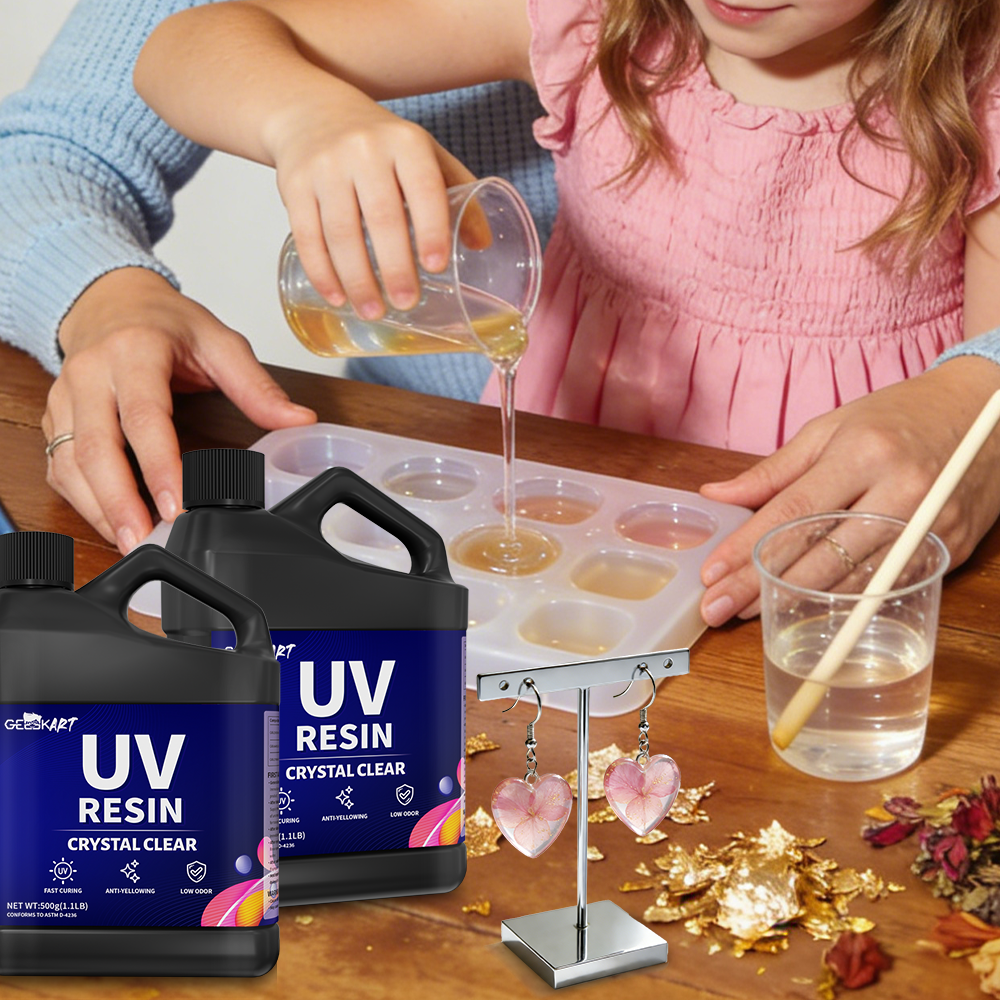 GEEEKART UV Resin Kit