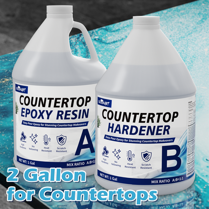 GEEEKART Countertop Epoxy Resin Kits