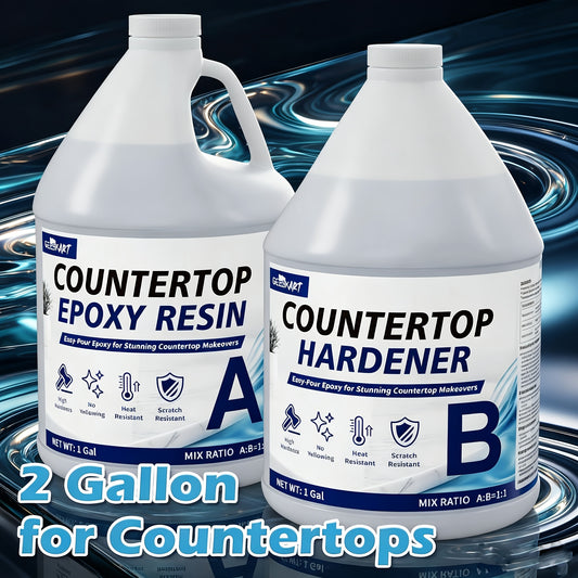 GEEEKART Countertop Epoxy Resin Kit
