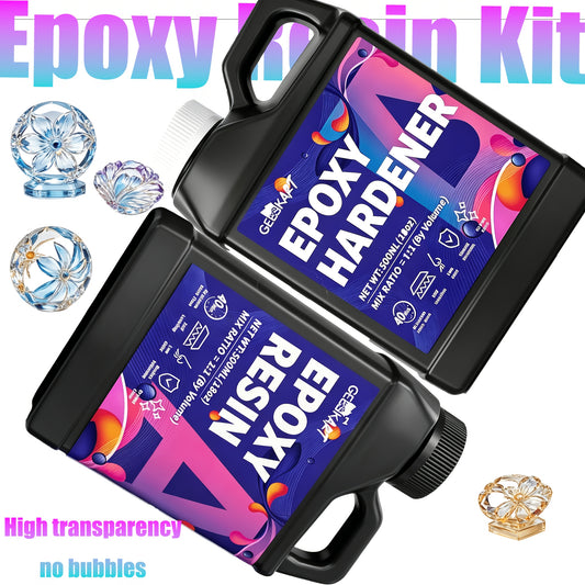 GEEEKART Epoxy Resin Kit (2L+2L)