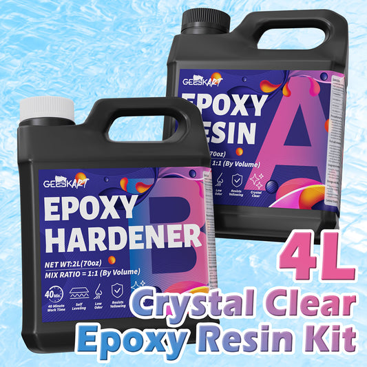 GEEEKART Epoxy Resin Kit (Clear)